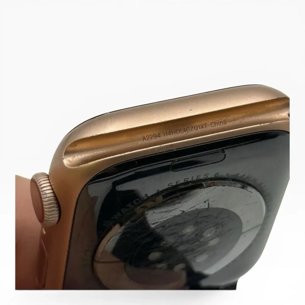 Apple Watch Series 6 44mm GPS +LTE Unlocked A2294 Pink Aluminum. Battery 85%